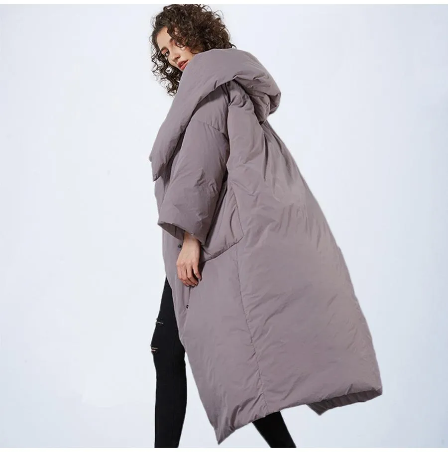 New Jacket Collection Winter Stylish Windproof Female Coat Womens Quilted Coat Long Warm Parkas Tops