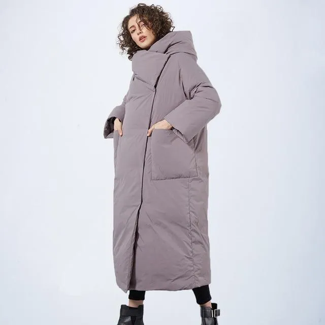 New Jacket Collection Winter Stylish Windproof Female Coat Womens Quilted Coat Long Warm Parkas Tops