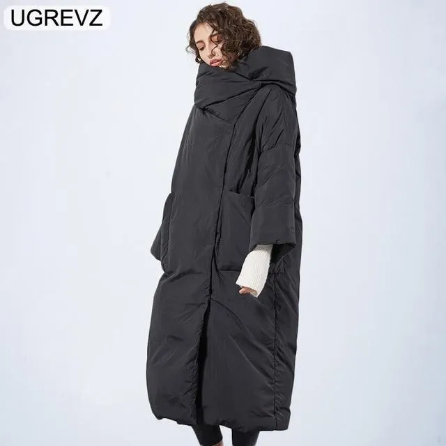 New Jacket Collection Winter Stylish Windproof Female Coat Womens Quilted Coat Long Warm Parkas Tops