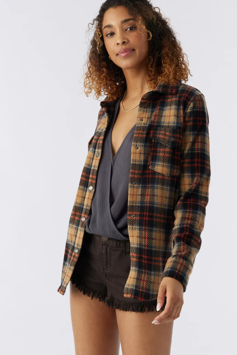 O'Neill Zuma Plaid L/S Shirt-Multi