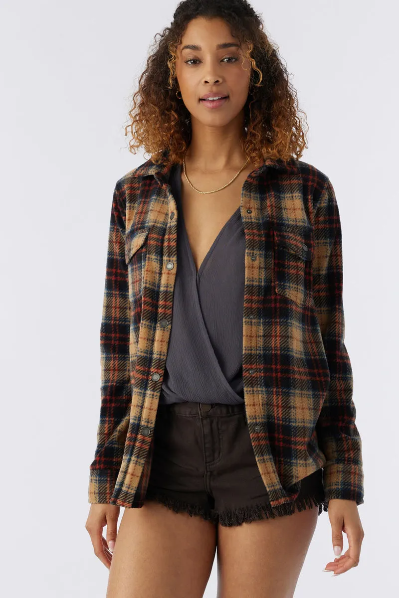 O'Neill Zuma Plaid L/S Shirt-Multi