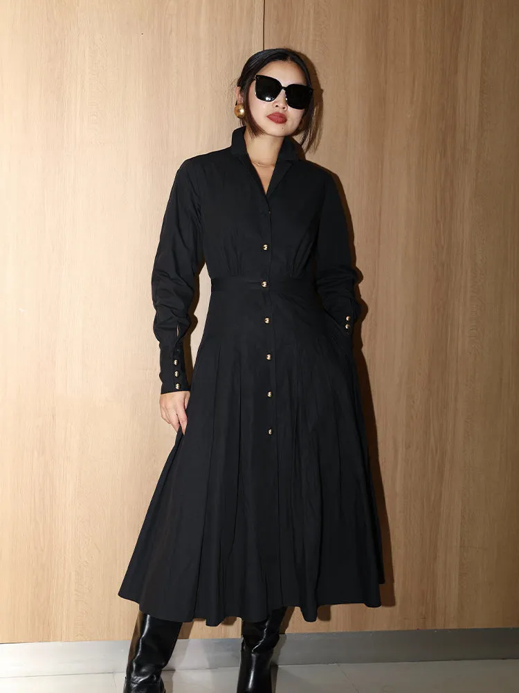 PARACHUTE BUCKLE SHIRT DRESS