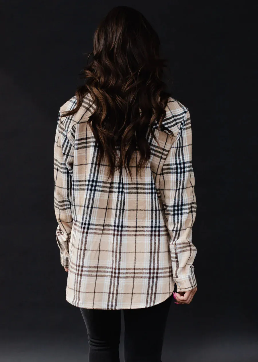 Parkwest Plaid Long Flannel