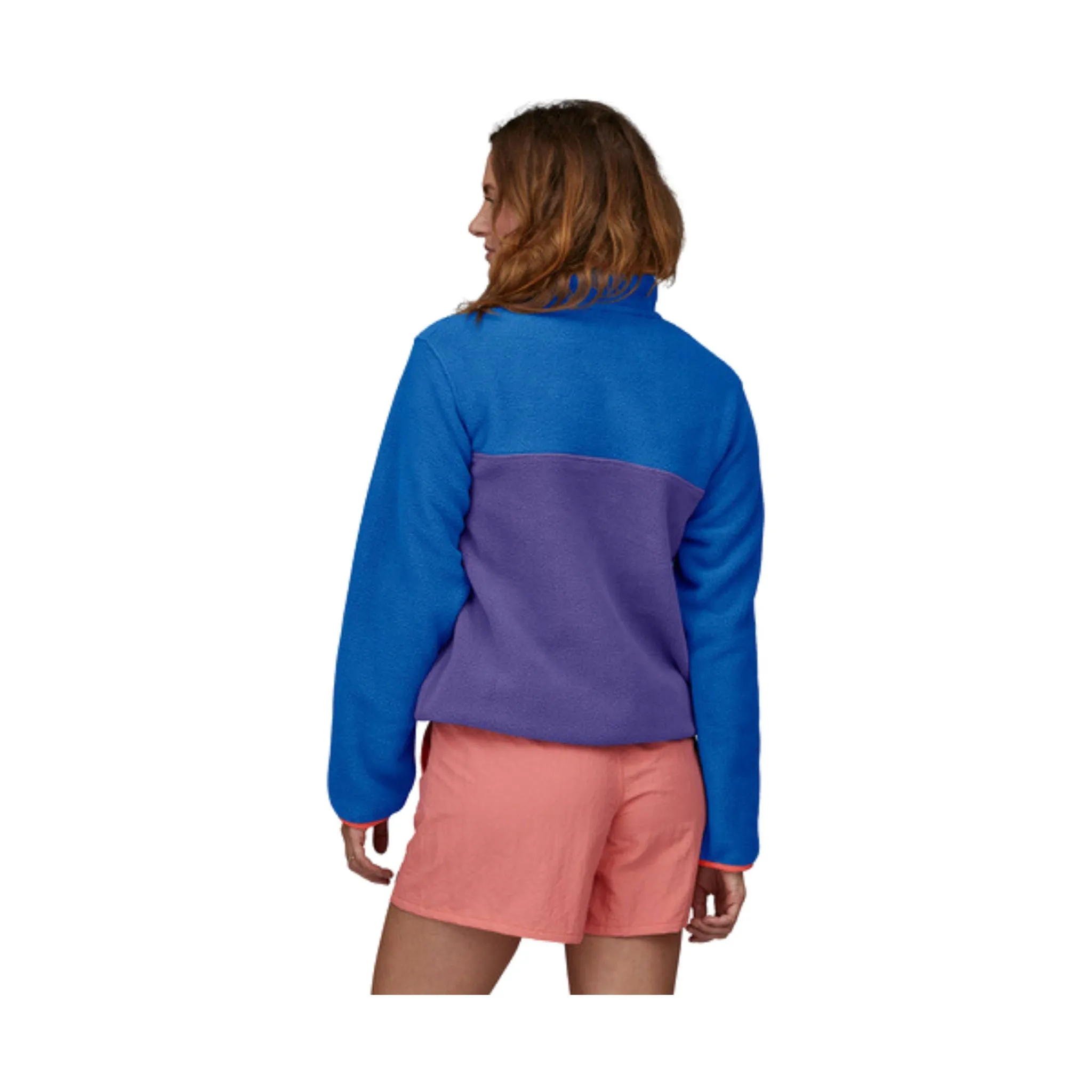 Patagonia Women's Lightweight Synch Snap Pullover Top - Perennial Purple