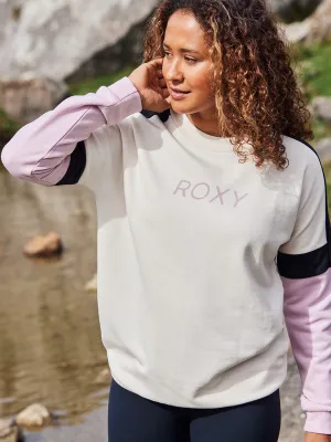 Roxy Ladies Blinding Lights Sweatshirt - Tapioca --