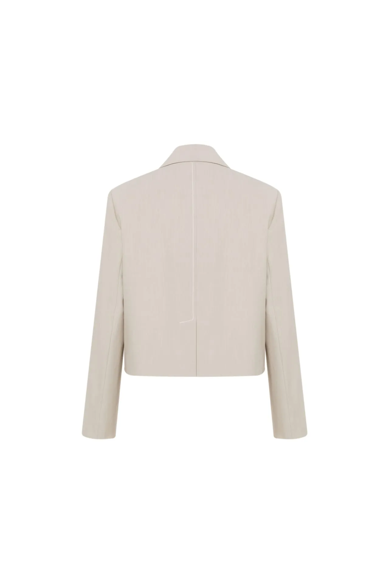 Soft Touch Stretchable Plainweave Blazer