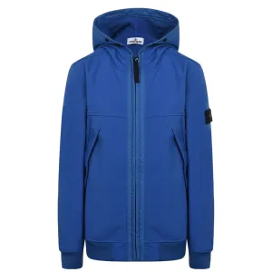 Stone Island Junior Blue Soft Shell Jacket