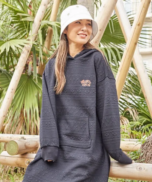 SURF＆Palms Effortless Hoodie Dress