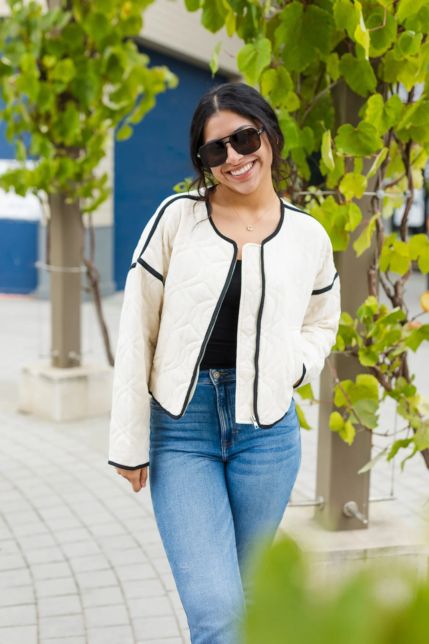 The American Pearl Quilted Jacket