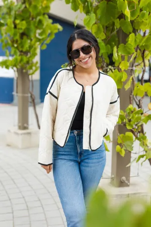 The American Pearl Quilted Jacket