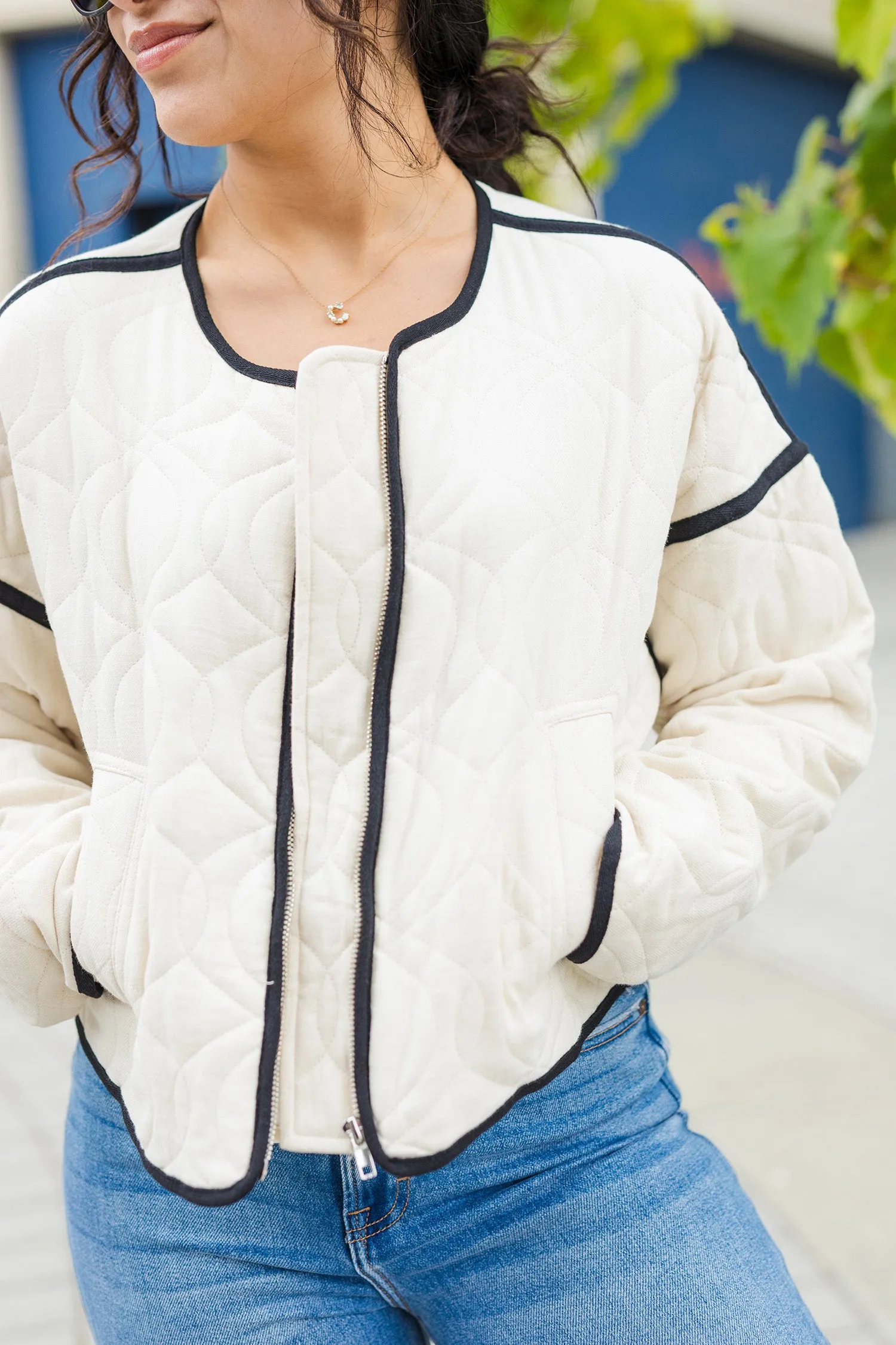 The American Pearl Quilted Jacket