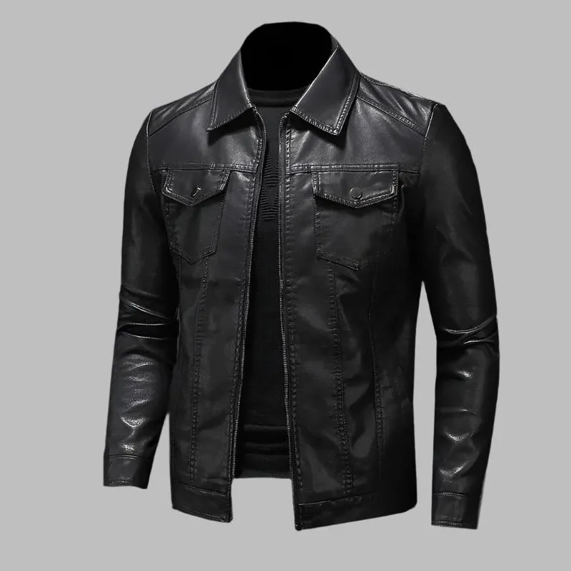 Victor - Classic Leather Jacket